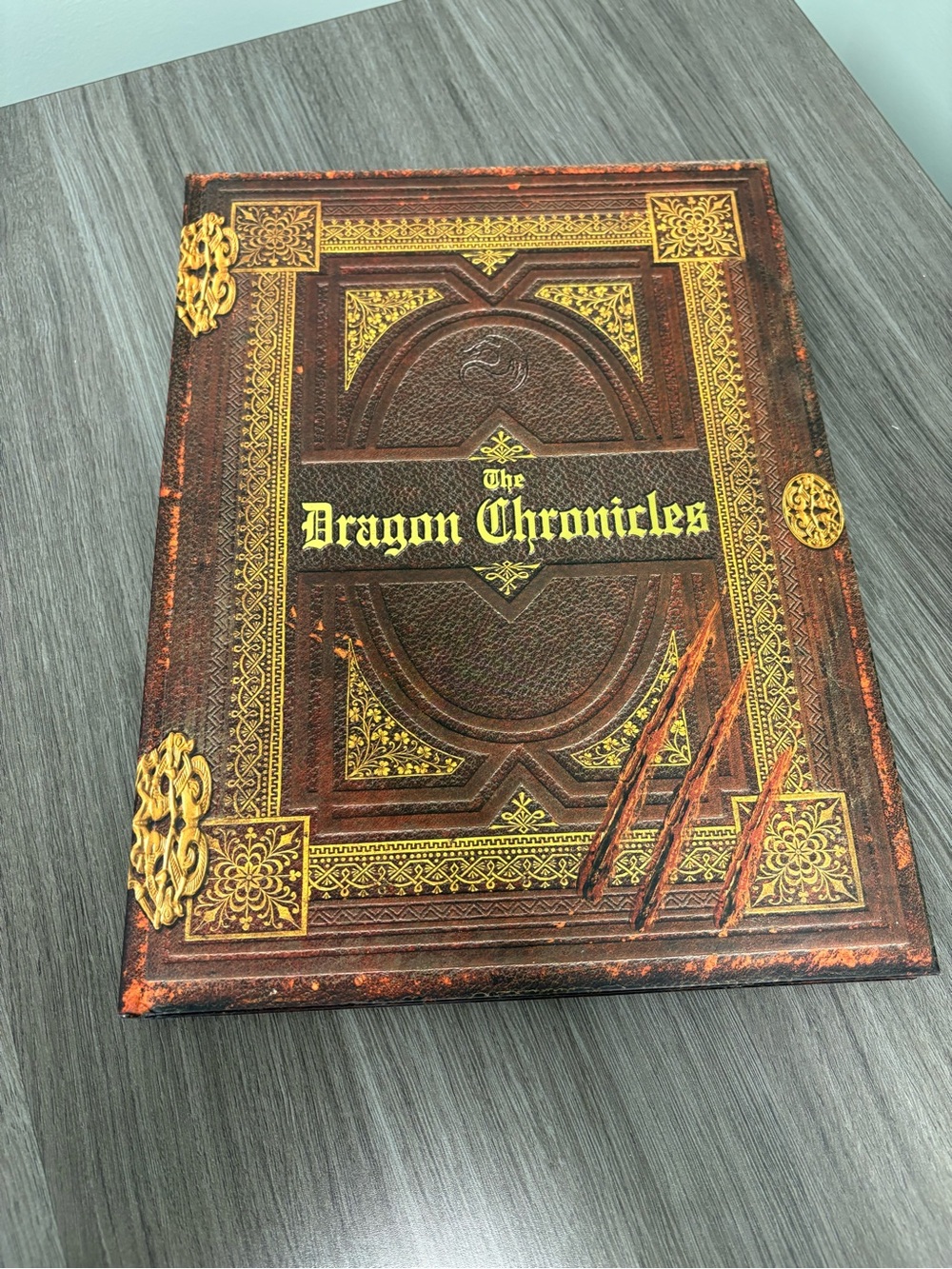 The Dragon Chronicles Malcolm Saunders Illustrated Hardcover Fantasy Book